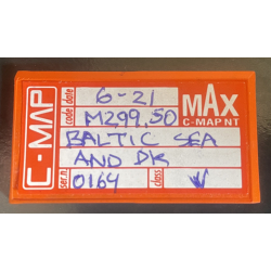 C-MAP skort M299 Baltic sea og Danmark BRUGT