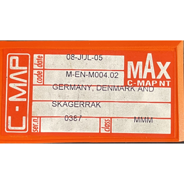 C-MAP s�kort C-Map mAx BRUGT flere forskellige, som billeder, mail for sp�rgsm�l