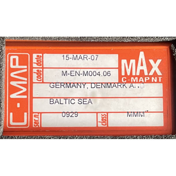 C-MAP s�kort C-Map mAx BRUGT flere forskellige, som billeder, mail for sp�rgsm�l