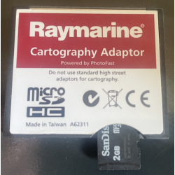 Navionic skort 93S pa&#778; SD / mSD kort Silver Europa BRUGT