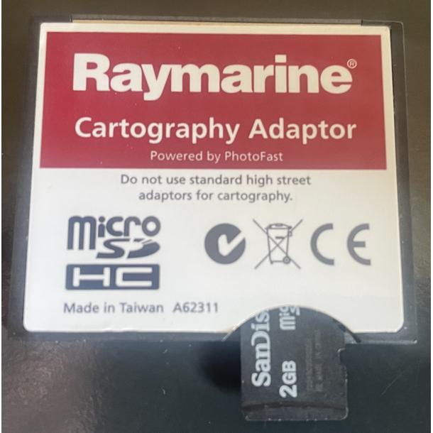 Navionic skort 93S pa&#778; SD / mSD kort Silver Europa BRUGT