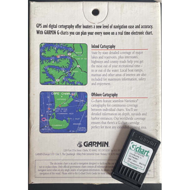  Garmin G chart offshore Danmark st og Tyskland