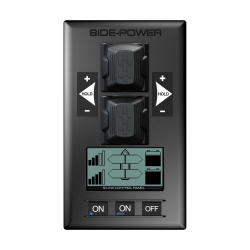 Control panel for thruster, S-Link�, dual joystick, hold function, LCD