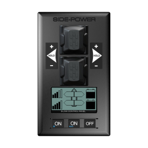Control panel for thruster, S-Link�, dual joystick, hold function, LCD