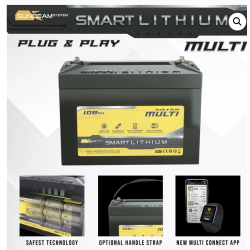 SUNBEAM SMART LITHIUM Plug &amp; Play Multi 12V 108Ah 