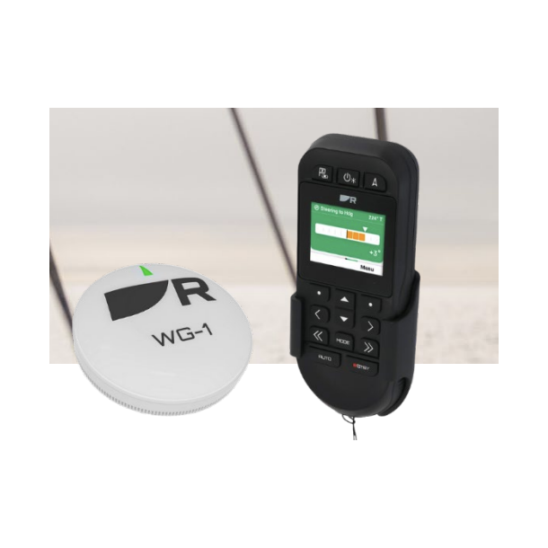 RCU-1 tr�dl�se autopilotfjernbetjening til Raymarine Evolution-autopilotsystemer.