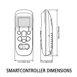 Raymarine smartcontroller fjernbetjening ny, demo