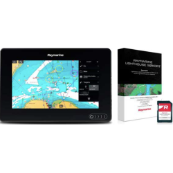 AXIOM+ 9" Multifunktionsdisplay m GPS kortplotter og lighthouse skort