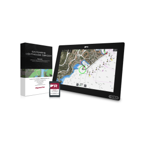 AXIOM+ 9 RV MFD m. RealVison 3D og ekkolod og Lighthouse skort