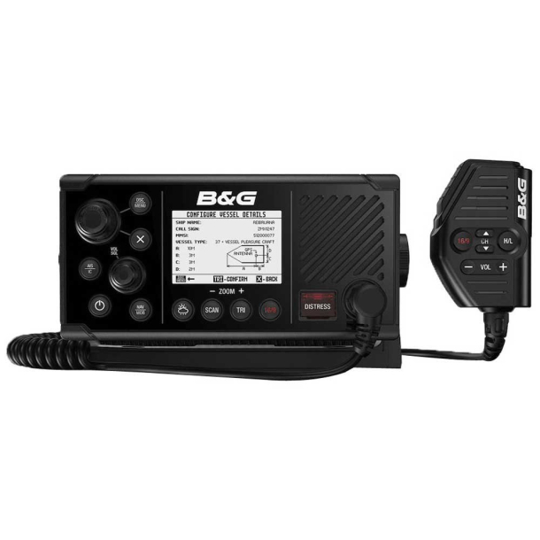B&G V60-B VHF med AIS transpondere B m ekstern GPS