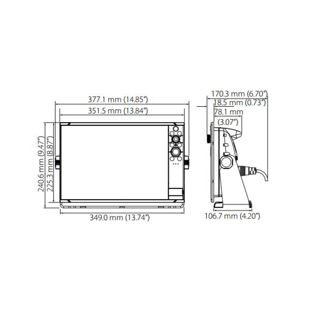 B&G ZEUS3s 12 Kortplotter