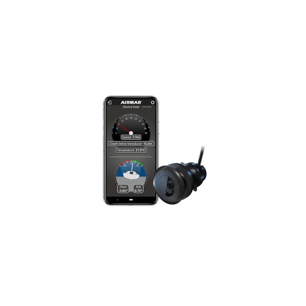 DST820 Gennemf�ring  0� , Dybde / Fart / Temperatur  
