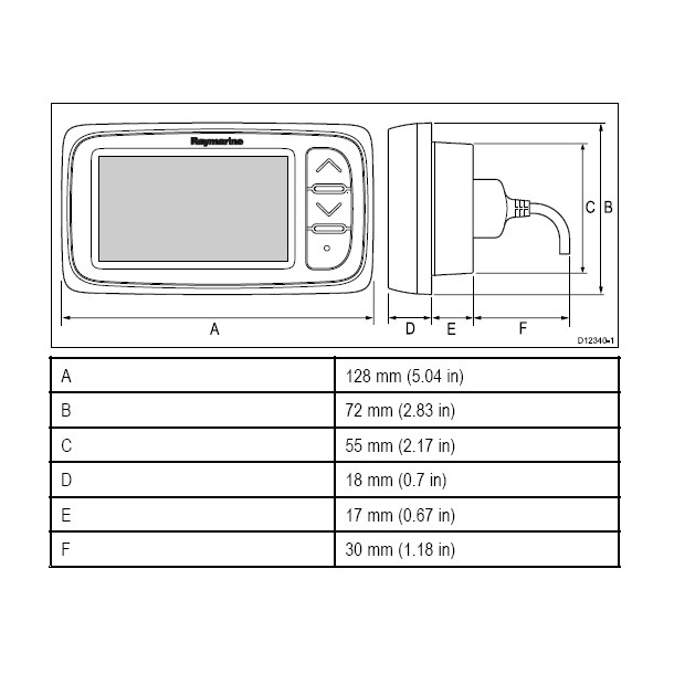 i40 Dybde pakkelsning m. P66 Dybde Hkm. Transducer