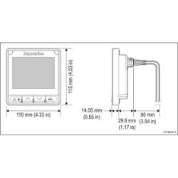 i70s Multifunktionsinstrument Farve display