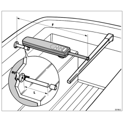 Karm Monteringsbeslag rorpinds pilot