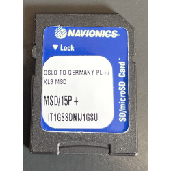 Navionics+ Platinum 15P p SD/mSD -card BRUGT