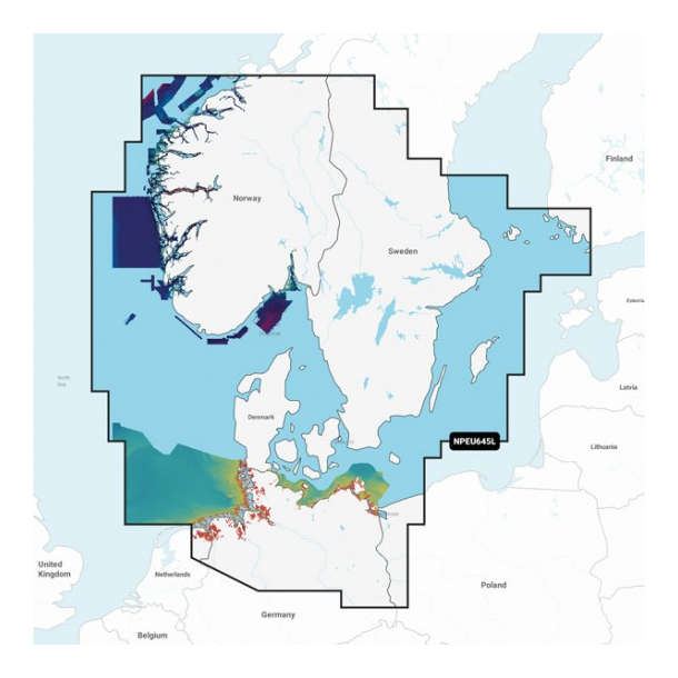 Navionics+ Platinum 15P p SD/mSD -card BRUGT