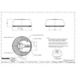 Quantum Q24C 18" Radar m 10m Power og data kabel