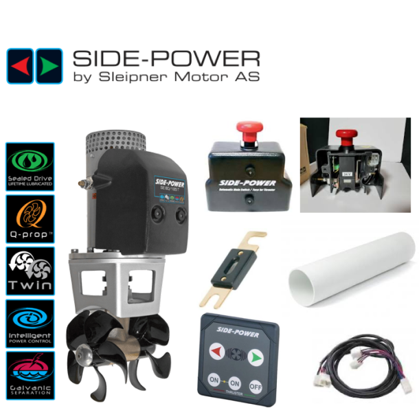 Side-Power Bovpropel SE170/250 Pluspakke *