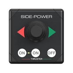 Side-Power Joystickpanel 12V/24V Sort *