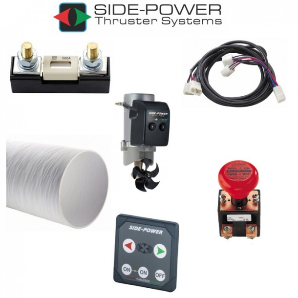 Side-Power Bovpropel SE100/185 Std. pakke *