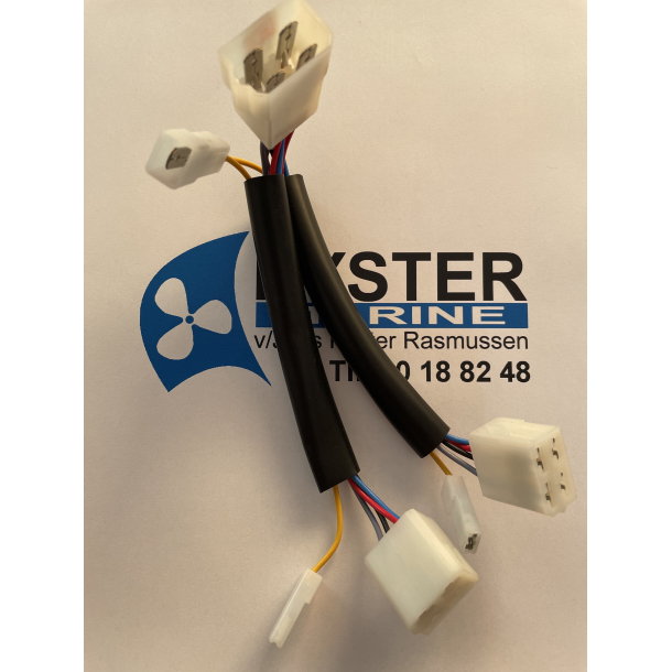 Side-Power Y-kabel til montering af ekstra kontrolpaneler *