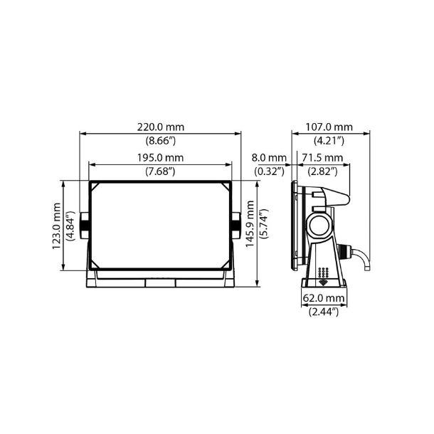 SIMRAD NSX 3007 uden transducer