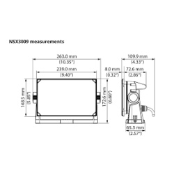 SIMRAD NSX 3009 uden transducer