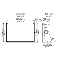 SIMRAD NSX 3012 uden transducer