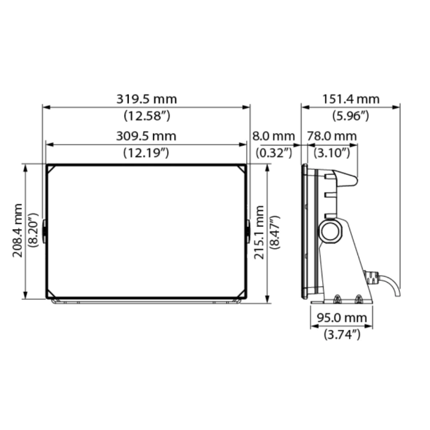 SIMRAD NSX 3012 uden transducer